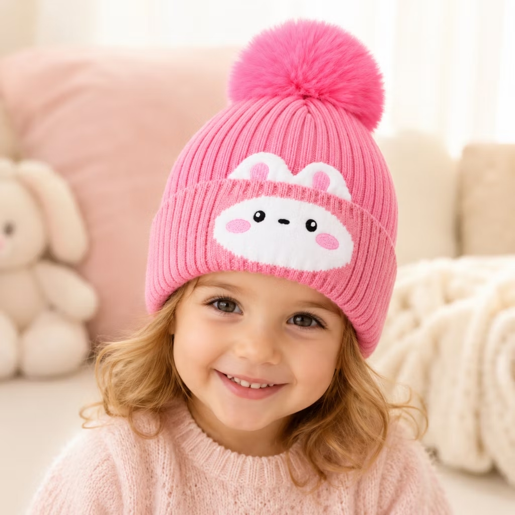 Gorro Touca Infantil Inverno Bichinhos Conforto Luxo - Imagem 3